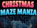 თამაშის Christmas maze game