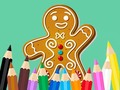 თამაშის Coloring Book: Gingerbreads