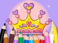 თამაშის Coloring Book: Princess Crown