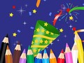 თამაშის Coloring Book: Happy New Year