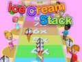 თამაშის Ice Cream Stack