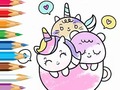 თამაშის Coloring Book: A Cup Of Unicorn