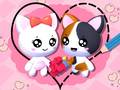 თამაშის  Love Cat Draw Puzzle