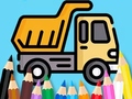 თამაშის Coloring Book: Dump-Truck