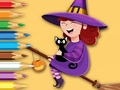 თამაშის Coloring Book: Trainee Witch