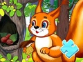 თამაშის Jigsaw Puzzle: Squirrel Hide Food
