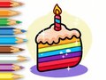 თამაშის Coloring Book: Birthday Cake