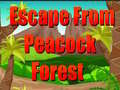 თამაშის Escape From Peacock Forest