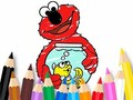 თამაშის Coloring Book: Elmo New Friend