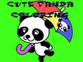 თამაშის Cute Panda Coloring