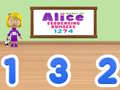 თამაშის World of Alice  Sequencing Numbers