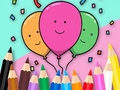 თამაშის Coloring Book: Celebrate-Balloons