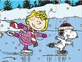 თამაშის Jigsaw Puzzle: Snoopy Skating