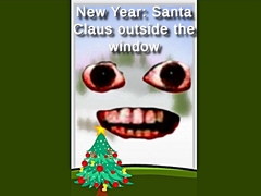 თამაშის New Year: Santa Claus outside the window