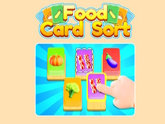 თამაშის Food Card Sort