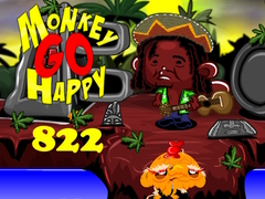 თამაშის Monkey Go Happy Stage 822