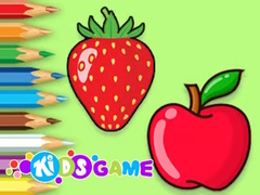 თამაშის Coloring Book: Apple And Strawberry