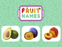 თამაშის Fruit Names