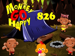 თამაშის Monkey Go Happy Stage 826