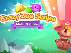 თამაშის Crazy Zoo Swipe Match 3 Puzzle