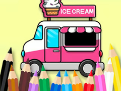 თამაშის Coloring Book: Ice Cream Car