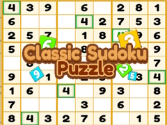 თამაშის Classic Sudoku Puzzle