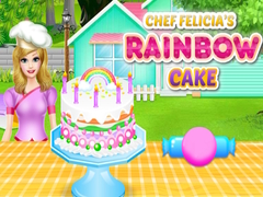 თამაშის Chef Felicia`s Rainbow Cake