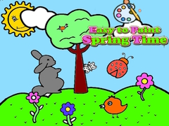 თამაშის Easy to Paint Spring Time