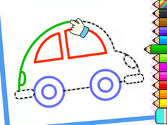 თამაშის Toddler Drawing: Cute Car