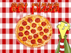 თამაშის Eet pizza