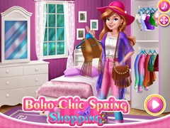 თამაშის Boho Chic Spring Shopping