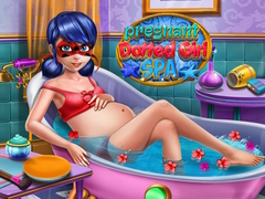 თამაშის Pregnant Dotted Girl Spa