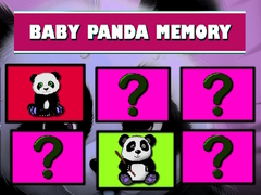 თამაშის Baby Panda Memory