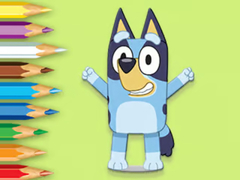 თამაშის Coloring Book: Happy Bluey