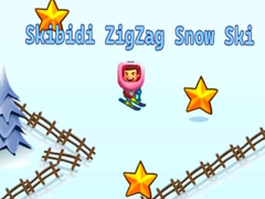 თამაშის Skibidi ZigZag Snow Ski