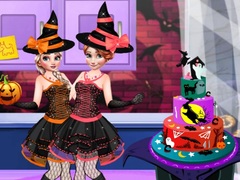 თამაშის Halloween Party Cake