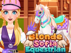 თამაშის Blonde Sofia Equestrian