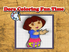 თამაშის Dora Coloring Fun Time