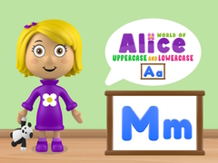 თამაშის World of Alice Uppercase and Lowercase