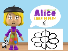 თამაშის World of Alice Learn to Draw