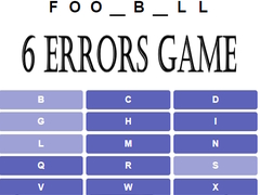 თამაშის 6 Errors Game