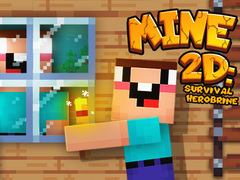 თამაშის Mine 2D Survival Herobrine