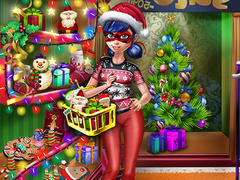 თამაშის Dotted Girl Christmas Shopping
