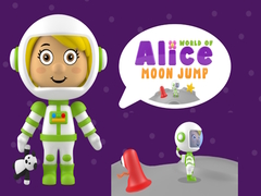 თამაშის World of Alice Moon Jump