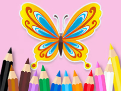 თამაშის Coloring Book: Beautiful Butterfly