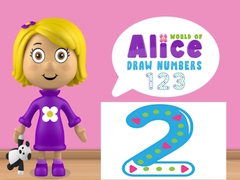 თამაშის World of Alice Draw Numbers