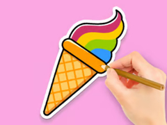 თამაშის Coloring Book: Rainbow Ice Cream