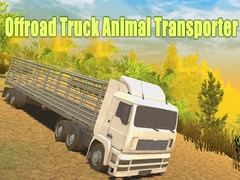 თამაშის Offroad Truck Animal Transporter