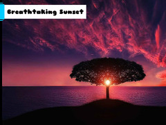 თამაშის Breathtaking Sunset 