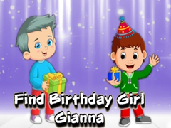 თამაშის Find Birthday Girl Gianna